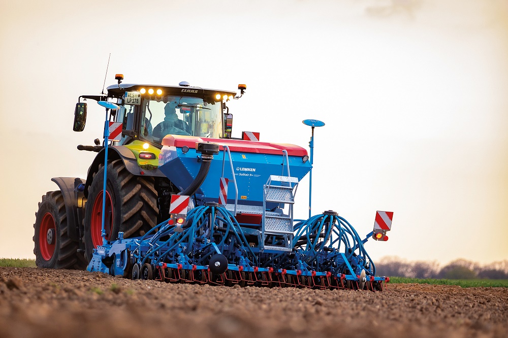 LEMKEN Solitair met gedeelde zaaigoedtank