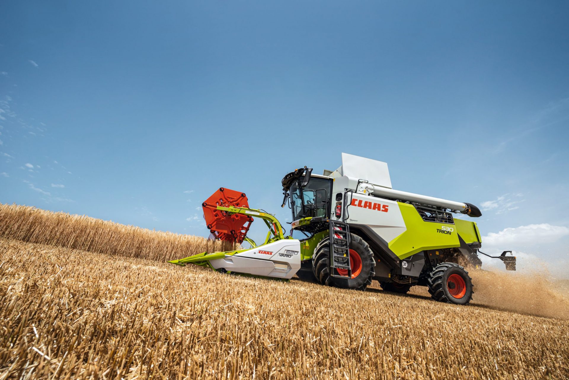 Claas presenteert Trion-maaidorsers