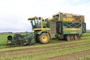 "Dankzij het wielstel kunnen wij op grotere afstanden oogsten"