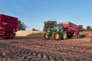 Juiste bandenspanning levert meetbare brandstofbesparing op bij transportwerk