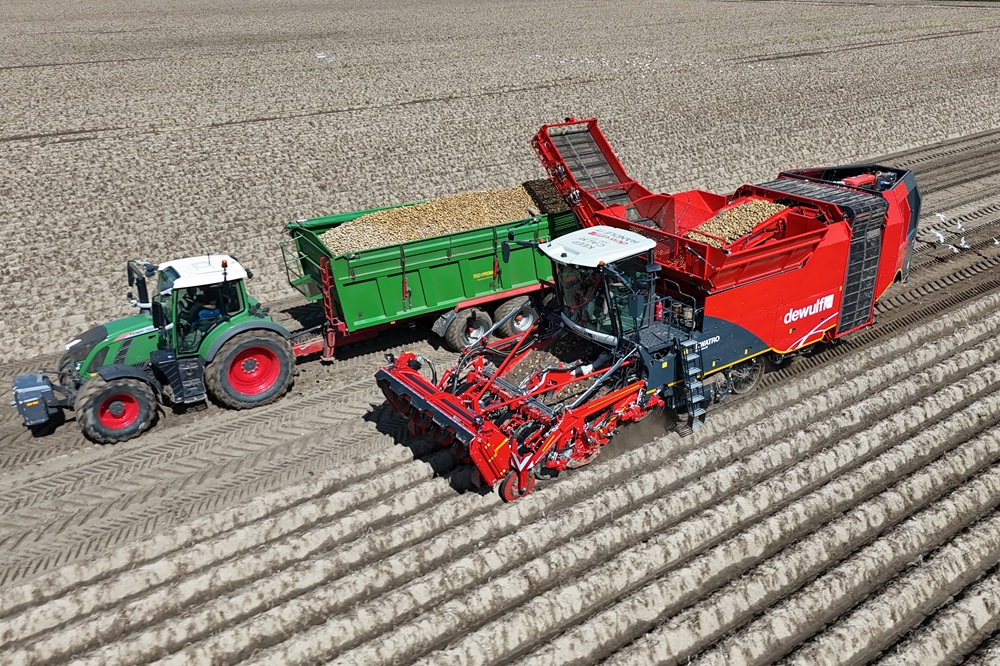 Dewulf toont nieuwe Kwatro Generation 3 op Potato Europe