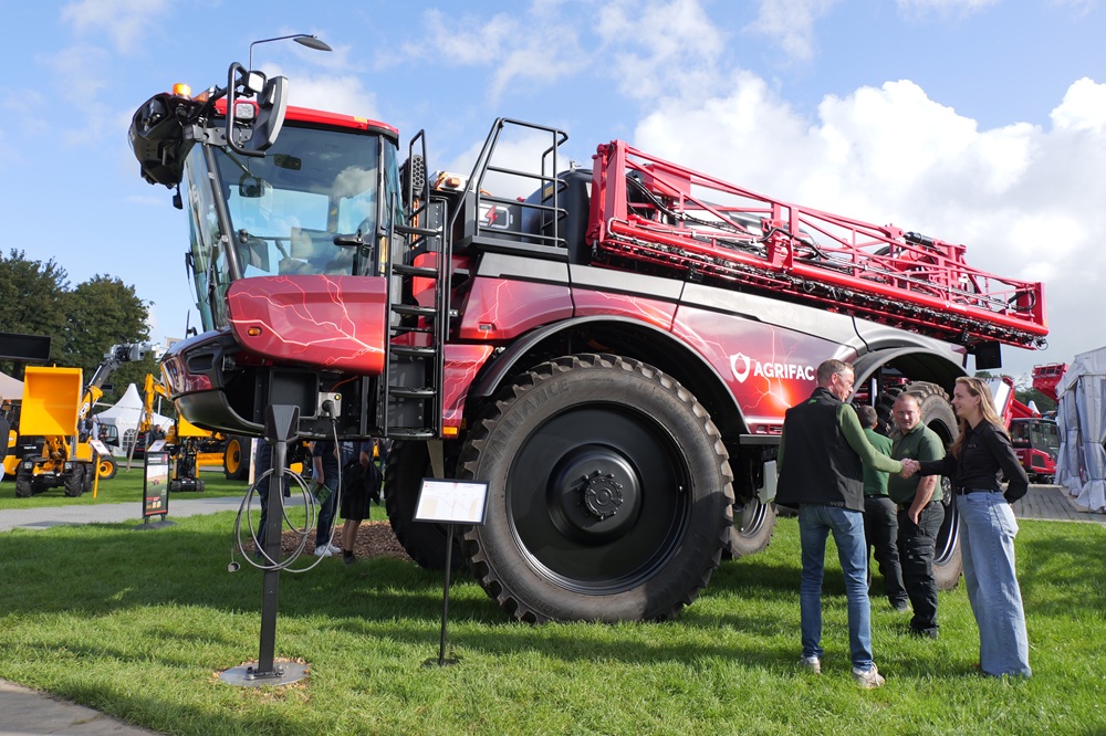 Agrifac test elektrische aandrijving met Vanguard 55E